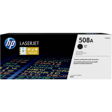 Toner 508A HP nero  CF360A